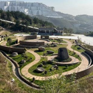 绵阳仿古石铺装整体效果