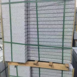 绵阳 5公分芝麻白，倒斜角，室外楼梯踏步