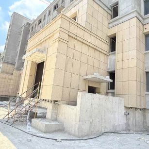 绵阳 黄金麻干挂，工地实拍