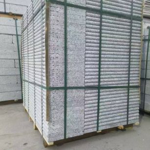 绵阳 芙蓉白3公分厚磨圆边、拉槽，楼梯踏步