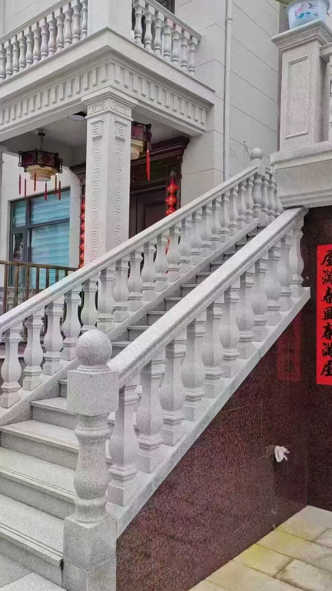 绵阳 天然石材 阳台庭院护栏、栏杆