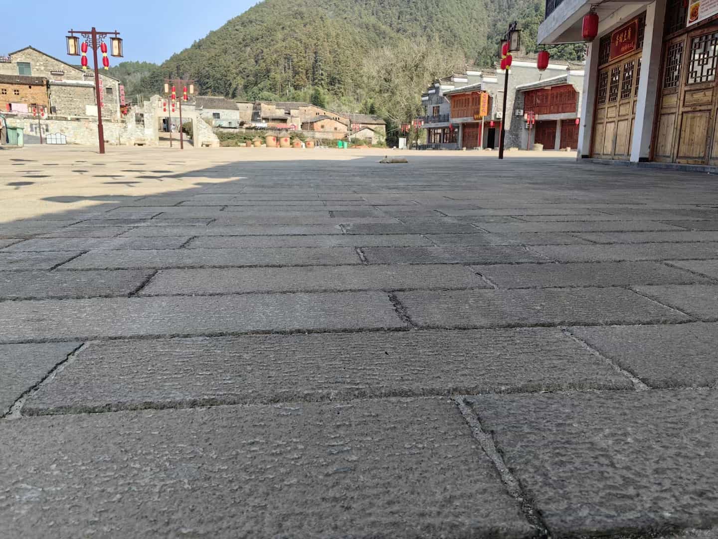 绵阳仿古石铺装效果